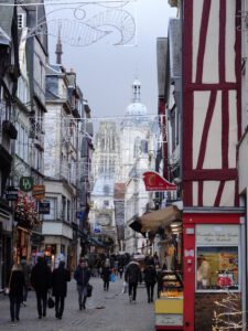 Fußgängerzone in Rouen
